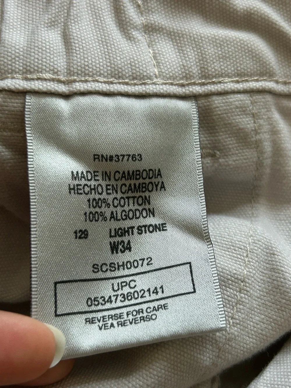 Savane Cargo Bermuda Shorts Men’s 34 Utility Y2K Relaxed Fit Camping